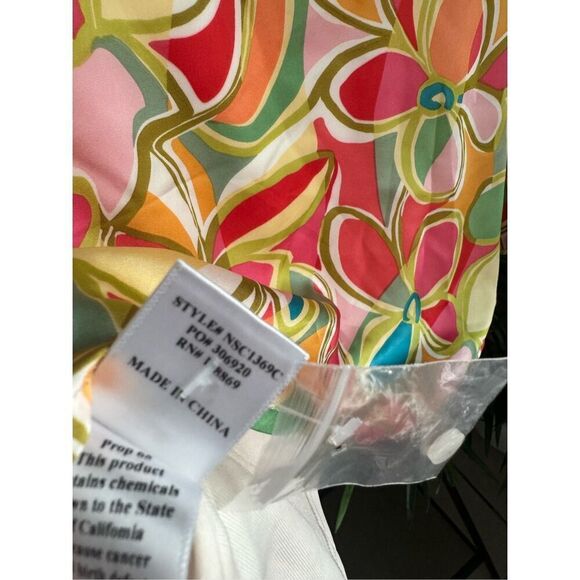 Promesa Dream Chaser Floral Satin Mini Skirt Medium - Picture 9 of 9